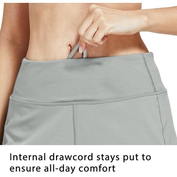 Willit Womens 4" Running Hiking Shorts Quick Dry High Waisted  with Liner sz S - Picture 3 of 7